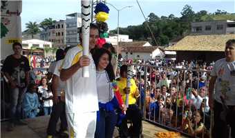 Bicas teve a honra de receber a chama olmpica RIO 2016. Um marco histrico que no se repetir por anos.